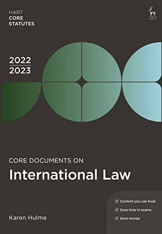 Core Documents on International Law 2022-23 (Hart Core Statutes)