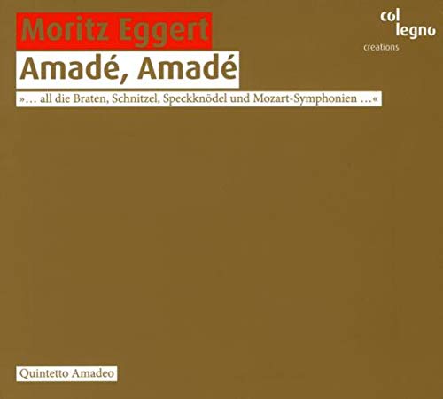 Brown album cover with text "Moritz Eggert" in red and white.