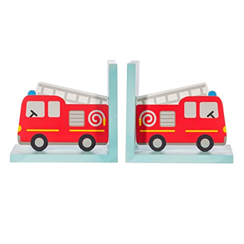 Sass & Belle Fire Engine Bookends