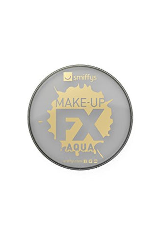 Smiffys Make-Up FX Auqa Based Face and Body Paint, 16 ml - Lime Grey