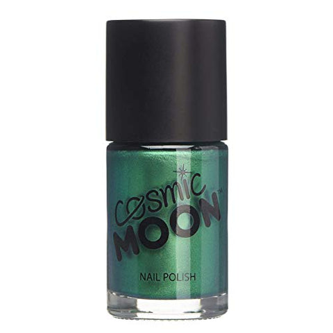 Cosmic Moon - Metallic Nail Polish - 14ml - For mesmerising metallic nails - Green