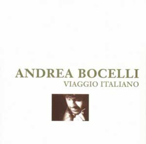 Andrea Bocelli - Viaggio Italiano AUDIO CD
