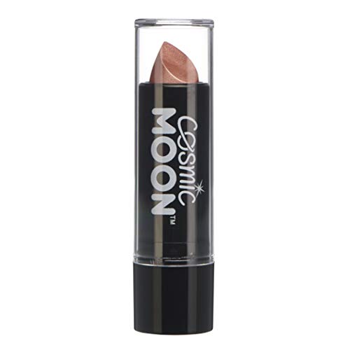 Metallic Lipstick by Cosmic Moon - Rose Gold - For mesmerising metallic lips