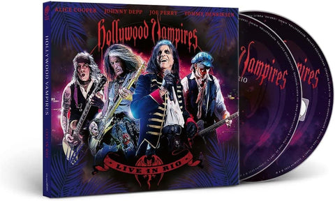 Hollywoood Vampires - LIVE IN RIO LTD CD + DVD [CD] Sent Sameday*