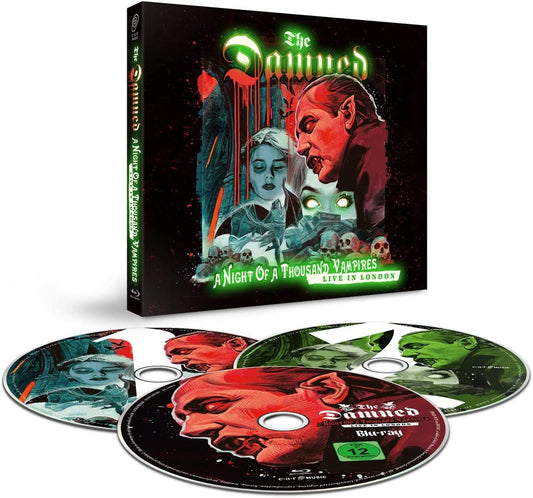 The Damned - The Damned A Night of A Thousand Vampires 2CD + Blu-Ray