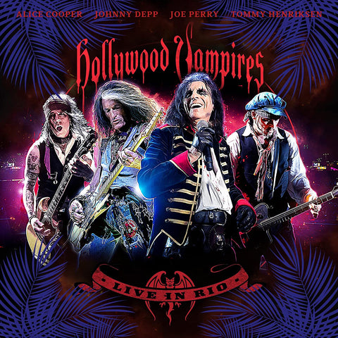 Hollywoood Vampires - LIVE IN RIO LTD CD + Bluray