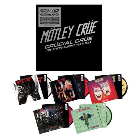 Motley Crue - Crucial Crue The Studio Albums 1981-1989 LTD [CD]