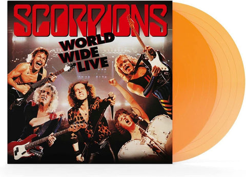 Scorpions - World Wide Live  (LTD Orange 2LP) [VINYL]