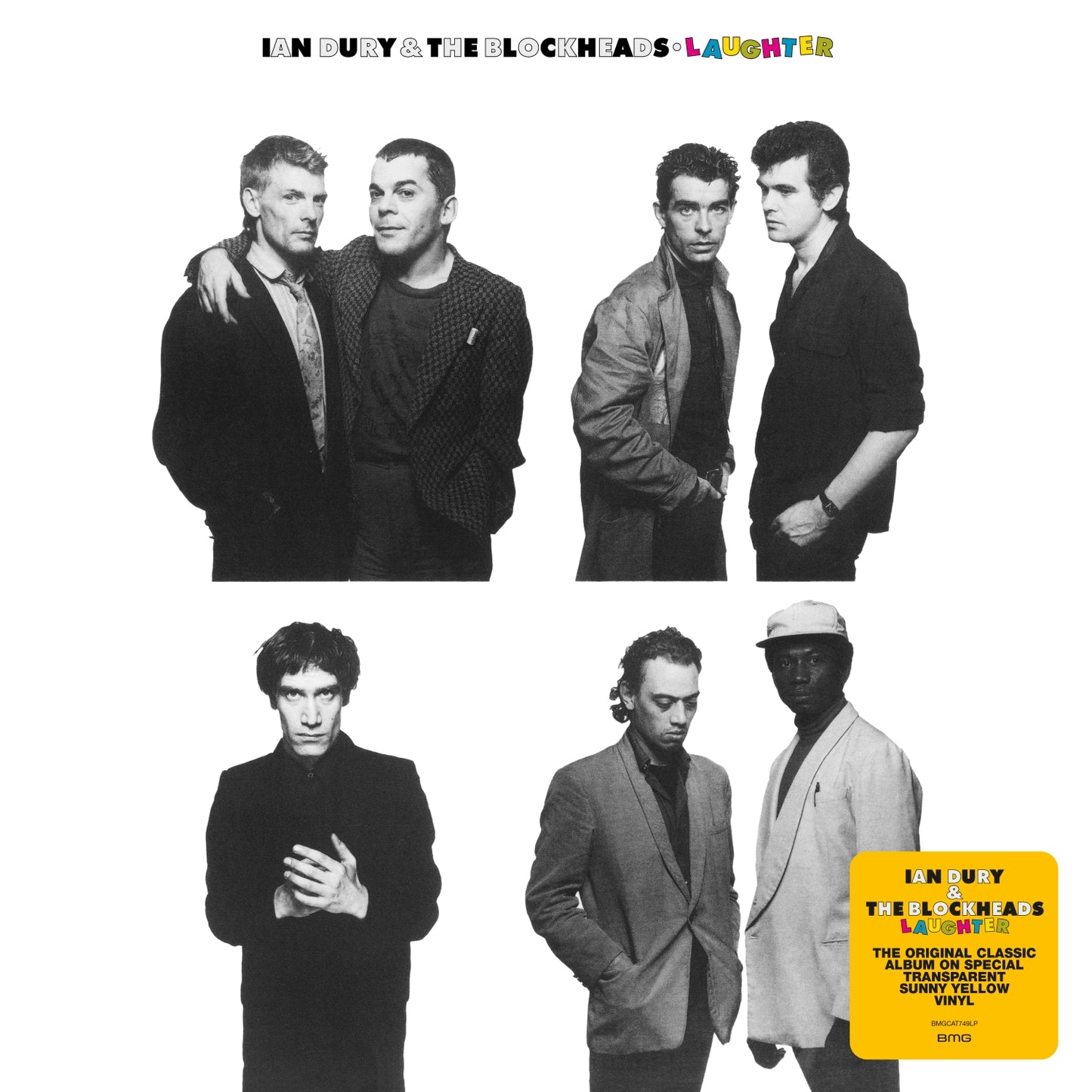 Ian Dury + The Blockheads - Laughter (LTD Transparent Yellow 1LP) [VINYL]