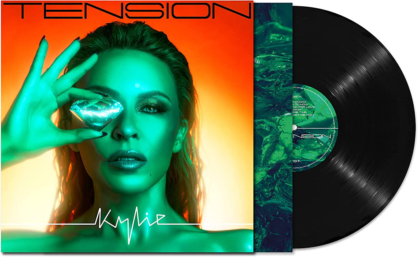Kylie Minogue - Tension with Signed Print* [VINYL]