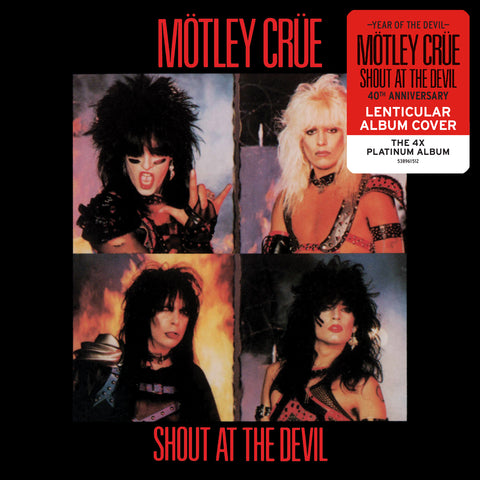 Motley Crue - Shout At The Devil 40th Aniv LTD Lenticular Cover [CD]