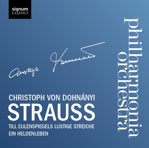The Philharmonia<br>christoph Von Dohnanyi - Strauss: Til Eulenspiegels Lustige Streiche; Ein Heldenleben [CD]