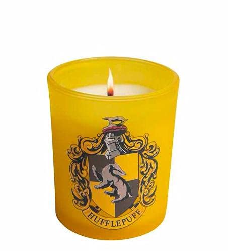 HP:HUFFLEPUFF SCENTED GLASS CANDL