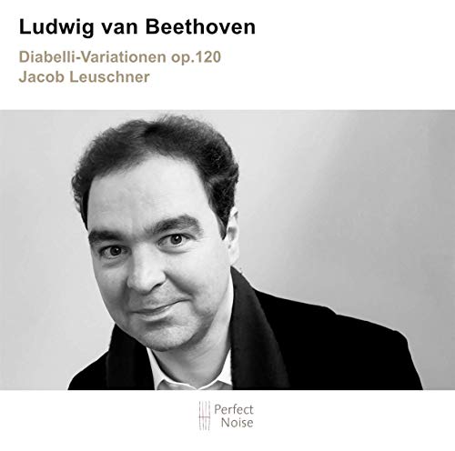 Black and white CD cover featuring a man's portrait, with text and logo.