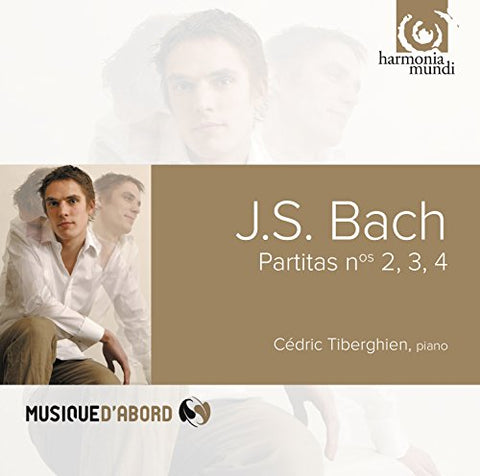 Cedric Tiberghien - J.S. Bach: Partitas Nos. 2, 3, 4 [CD]