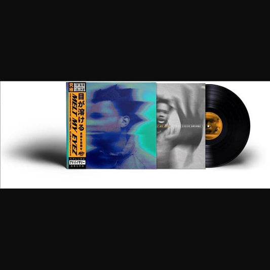 Denzel Curry album “Melt My Eyez See Your Future” vinyl record displayed.