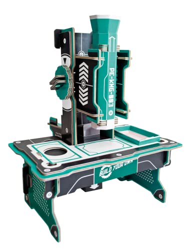 Build Your Own Microscope - Create a Fully Functioning Microscope - x30 Powerful Magnification - For Kids Ages 8+ - Sustainable Slot Together Kit - Educational & STEM