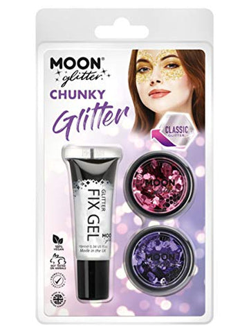 Moon Glitter Classic Chunky Glitter - Adult Unisex