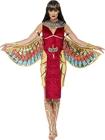 Smiffys 43734 Egyptian goddess costume - woman - Red - S (36-38 EU)