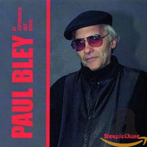 "CD cover featuring Paul Bley, an older man wearing sunglasses and a beret."