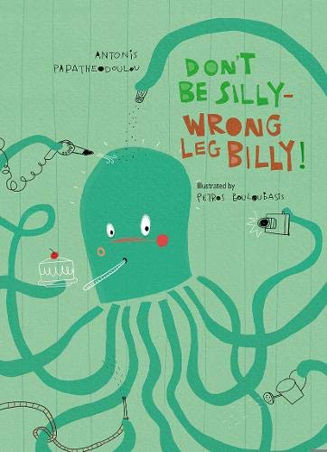 "Children's book cover featuring a cartoon octopus with a thermometer in its mouth."