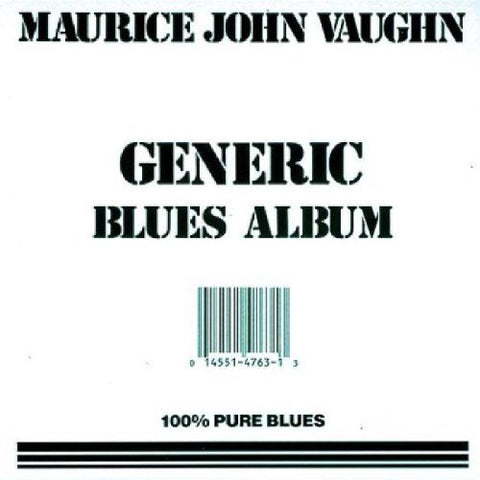 Maurice John Vaughn - Generic Blues Album [CD]