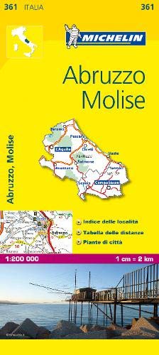 Abruzzo & Molise - Michelin Local Map 361: Map (Michelin Local Maps)