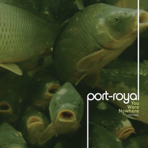 "CD cover with multiple fish and 'port-royal' text, Amazon logo in the corner."