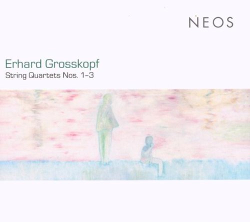 "CD cover with abstract artwork of two figures and text."