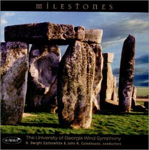 University Of Georgia Wind Symphony - Milestones Audio CD