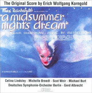 Berlin Deu Soalbrecht - Mendelssohn/Korngold: A Midsummer Night's Dream - Film Score [CD]