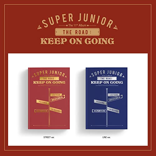 Super Junior - The Road : Keep On Going [CD]