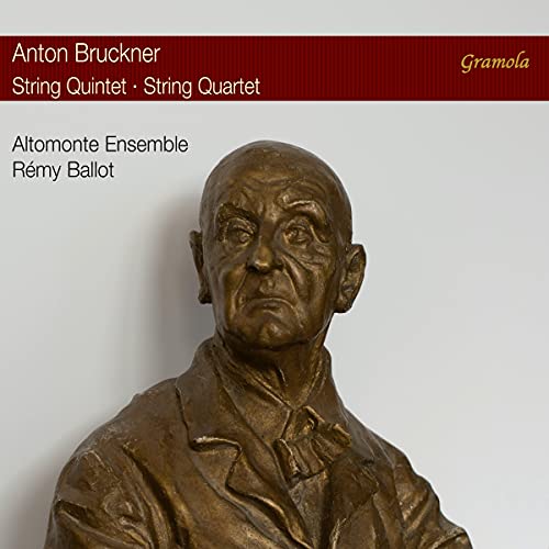 CD cover featuring a bronze bust of a man against a plain background.