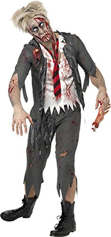 High School Horror Zombie Schoolboy Costume - Gents
