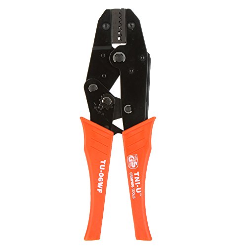 Blueblut - TU-06WF Locking Crimping Press Pliers Tools Professional Electricians Tools for Terminals 0.5/1/1.5/2.5/4/6mm2 [VINYL]