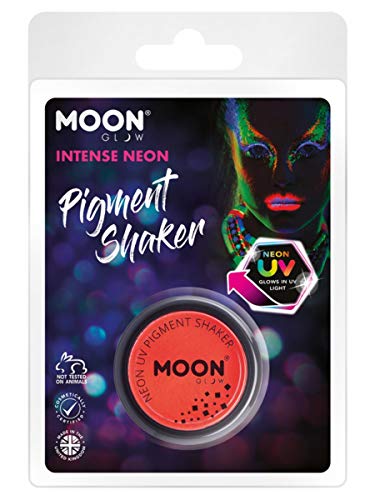 Moon Glow Intense Neon UV Pigment Shakers, Red