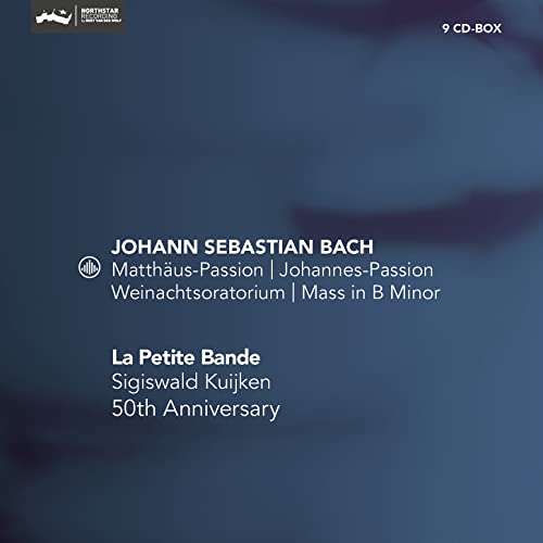 La Petite Bande, Sigiswald Kuijken - La Petite Bande 50th Anniversary: Johann Sebastian Bach [CD]