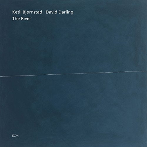 Dark blue album cover with white text and a thin white horizontal line.