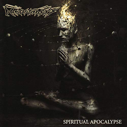 A CD album cover featuring a dark, seated figure with a burning head.