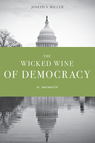 Book cover with green banner, white text, and US Capitol building in grayscale background.