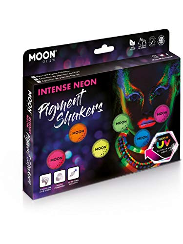 Moon Glow Intense Neon UV Pigment Shakers Assorted