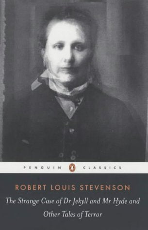 "Book cover with black-and-white portrait and dark background, featuring Penguin Classics logo and author name."