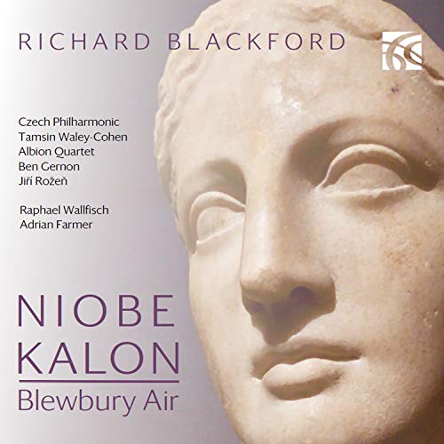 CD cover featuring a marble head sculpture with text overlay.