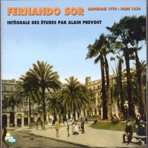 Fernando Sor 1778 - 1839 - Integrale Des Etudes Par Alain Prevost [CD]