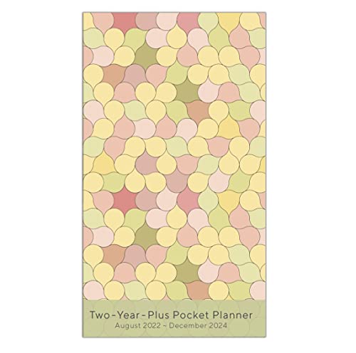 Bubbly August 2022-December 2024 2 Year Plus Pocket Planner (CHECKBOOK2 YEAR POCKET PLANNER)