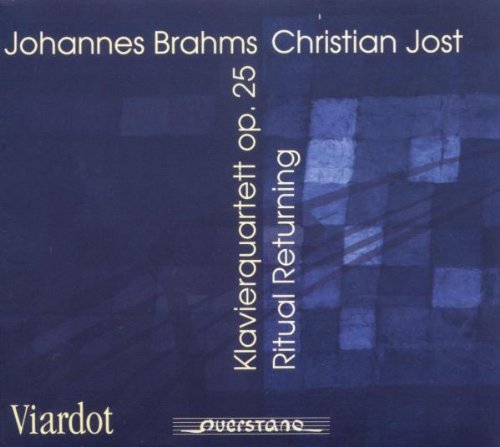 Dark blue CD cover with white text and Amazon logo in the bottom right corner.