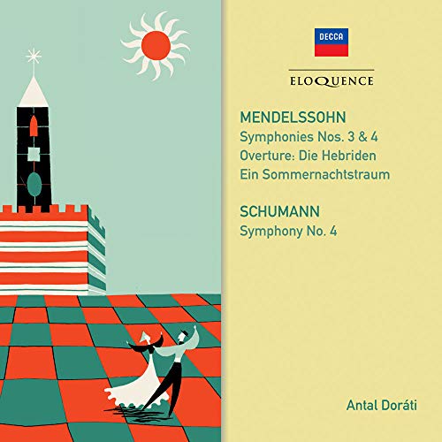 CD cover art featuring dancing figure and tower, with red and green checkered floor.