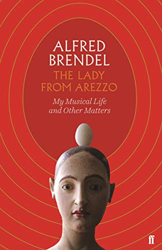 Book cover featuring a marble bust with a red background and gold circles.