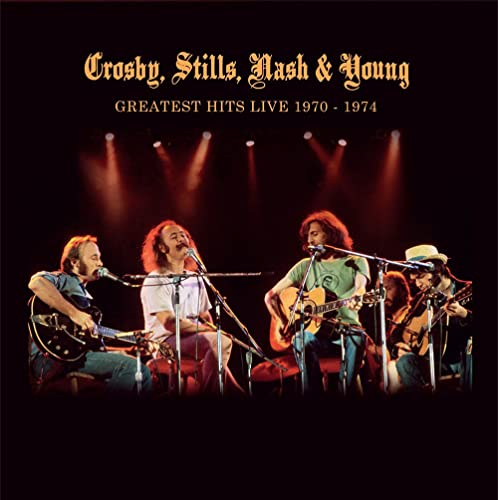 Crosby, Stills, Nash & Young - Greatest Hits Live 1970-1974 (Eco Mixed 180g Vinyl) [VINYL]