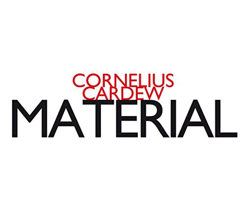 Jim Baker - Cornelius Cardew: Material Audio CD